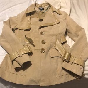 Bebe trench coat